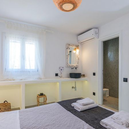 Sea Rock & Sky Private Mykonos Residence Merchia Beach Ngoại thất bức ảnh
