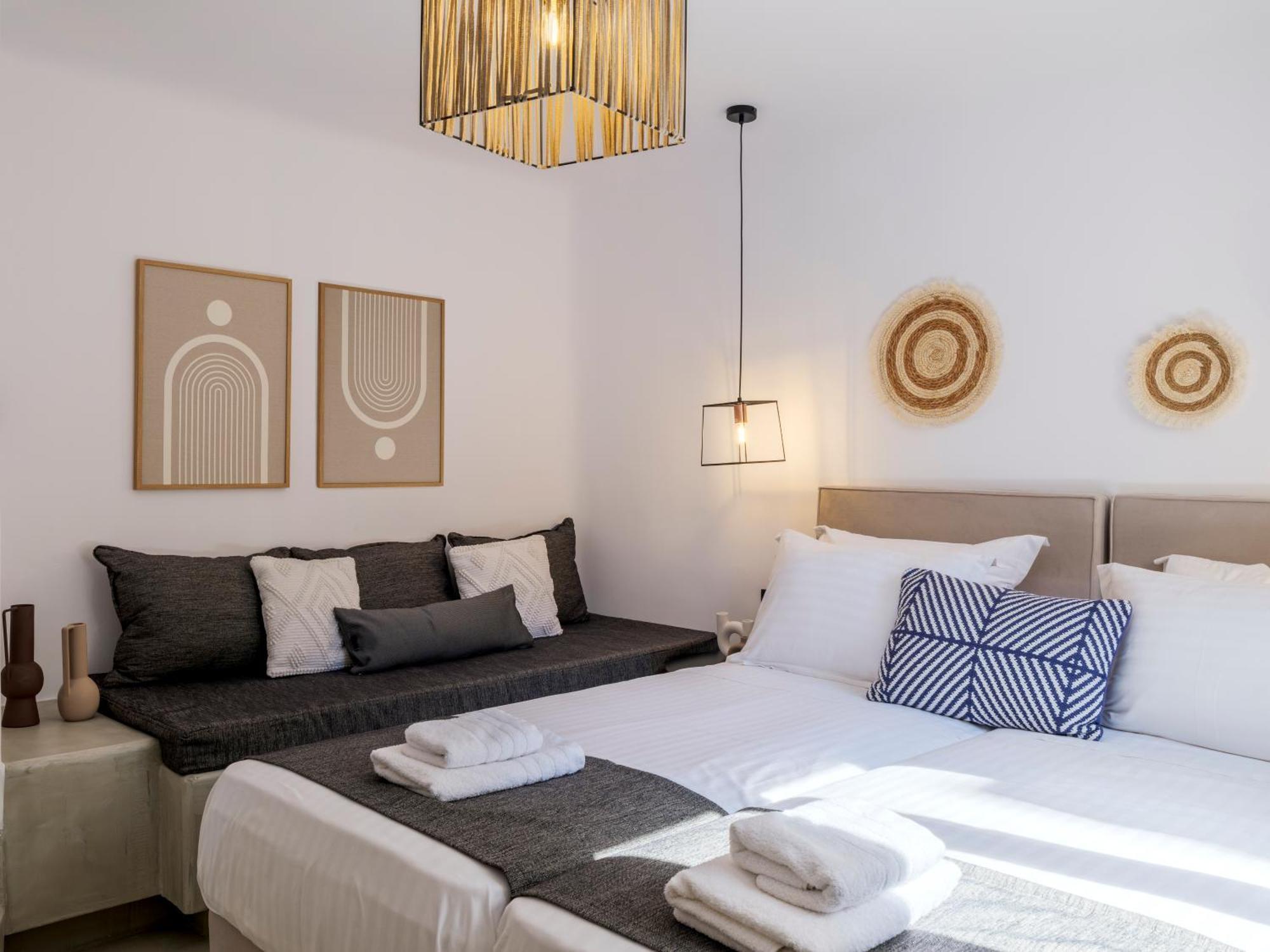 Sea Rock & Sky Private Mykonos Residence Merchia Beach Ngoại thất bức ảnh