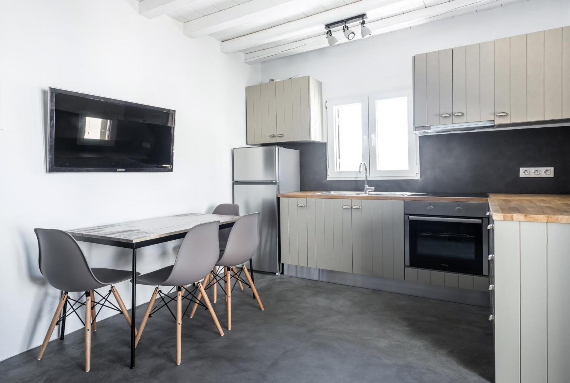 Sea Rock & Sky Private Mykonos Residence Merchia Beach Ngoại thất bức ảnh