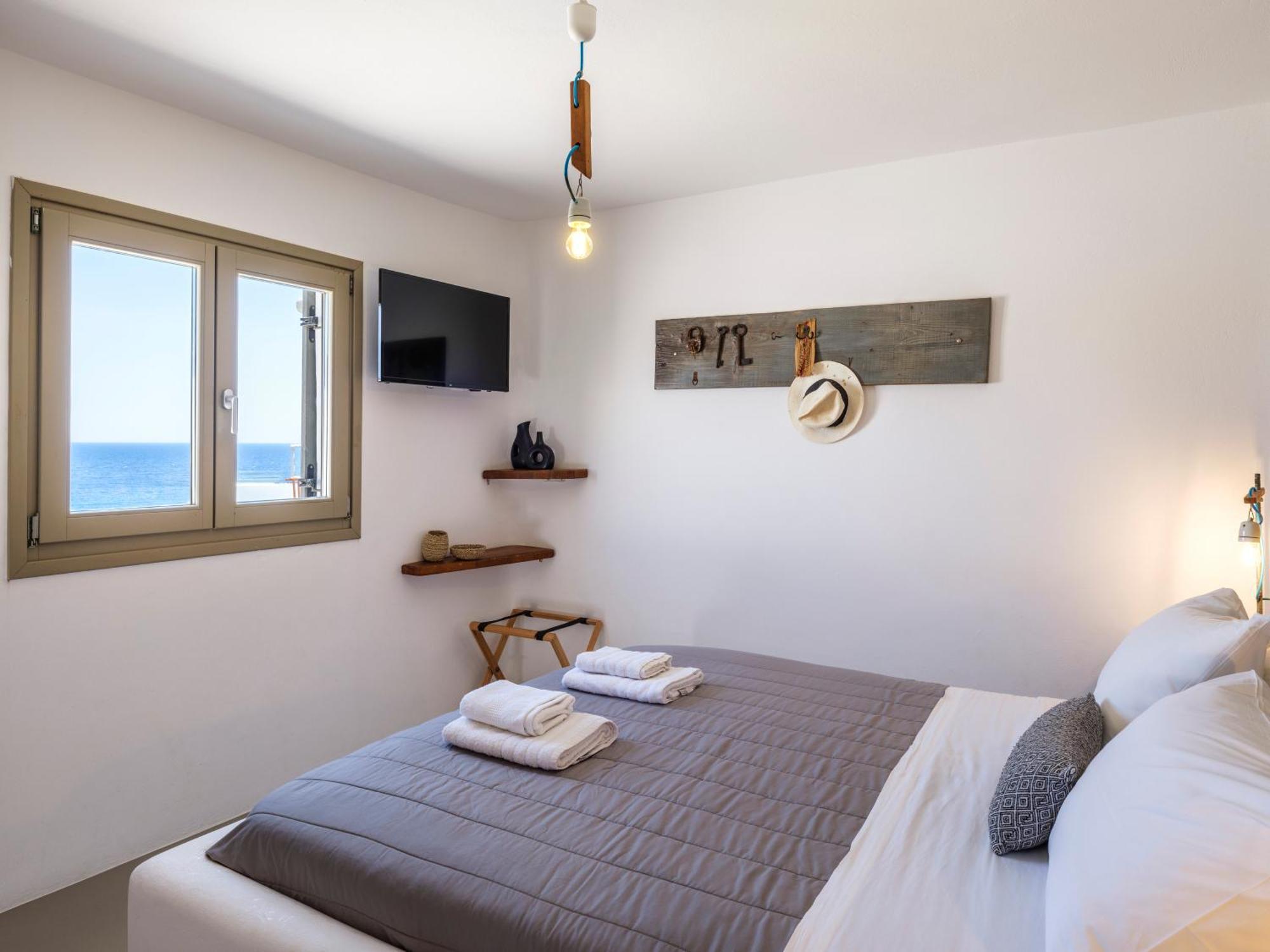 Sea Rock & Sky Private Mykonos Residence Merchia Beach Ngoại thất bức ảnh